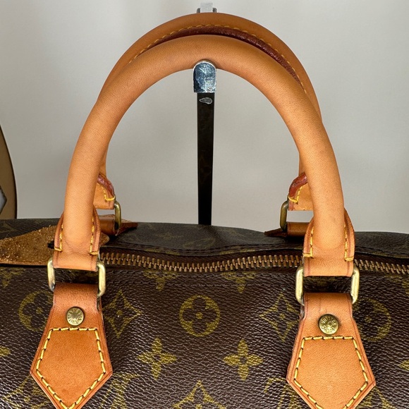 Louis Vuitton Speedy 30 from 1982 with COA date code: 822SA - Picture 16 of 17